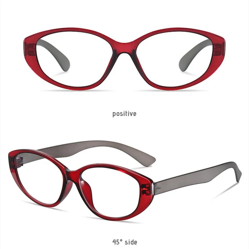 Cat Eye Reading Glasses Women Fashion Cateye Eyeglasses Female Colored Hyperopia Prescription Glasses