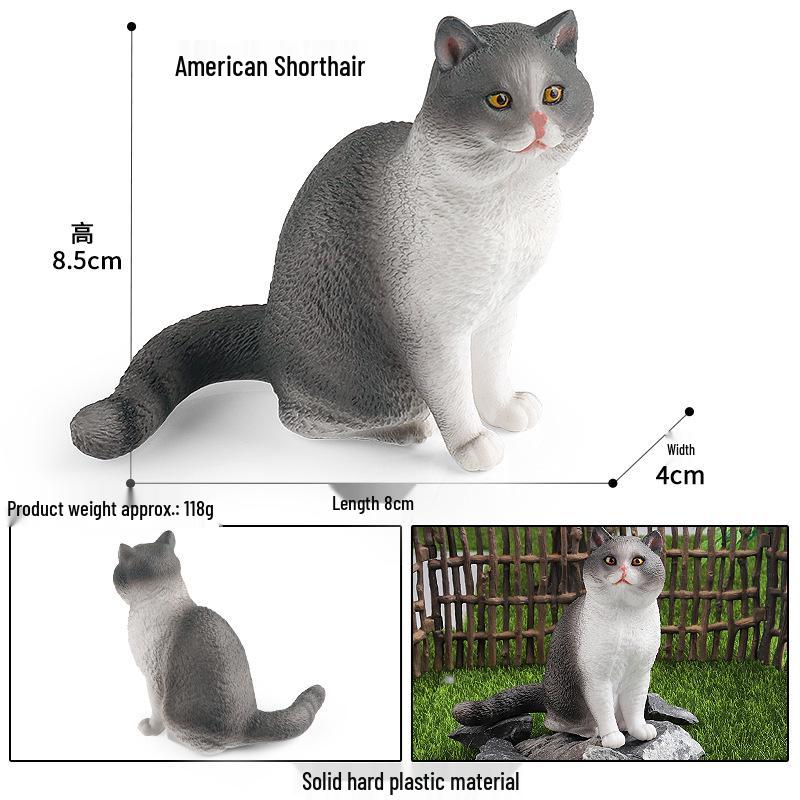 Animal Model Set: Lion, Tiger, Elephant, Panda, Giraffe, Hippo, Rhino, Sheep