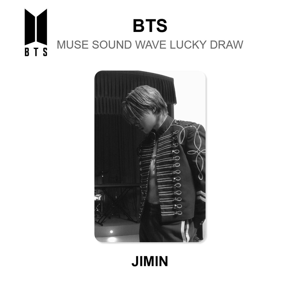 BTS MUSE SOUND WAVE LUCKY DRAW Official Photocard