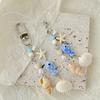 Sweet Y2K Fish Phone Chain Phone Case Phone Charm Pendant Mobile Lanyard Cute Beaded Cell Phone Strap Bag Keychain