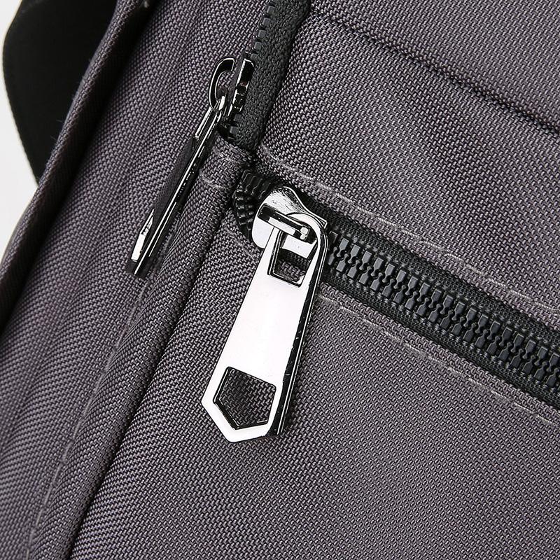 Men's Business Handbag Multi-Layer Large Capacity Shoulder Crossbody Bag