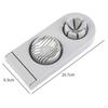 Efficient Stainless Steel Egg Slicer And Cutter Combo for Quick Meal Prep