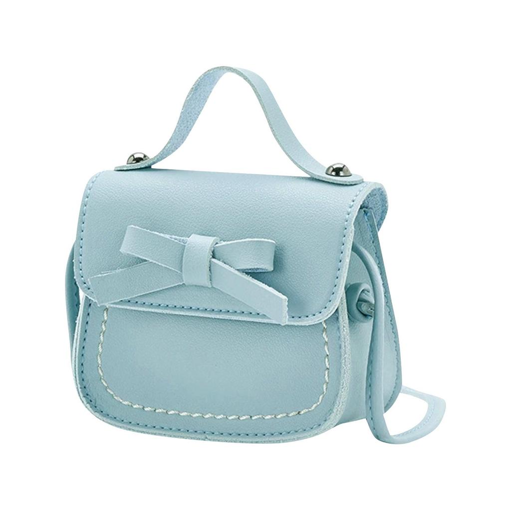 Fashion Small Purse For Little Girls Toddler Kids Cute Bow Mini Messenger Bag KTY
