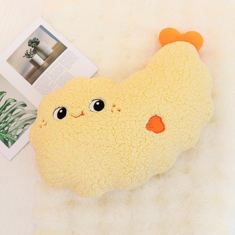Creative Fried Cartoon Chicken Leg Plush Doll Pillow Children Toy For Room Decor