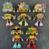 Handmade Punk Fairy Resin Necklace Keychain Pendant