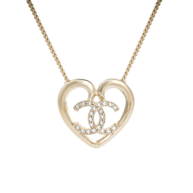 Chanel [Early Spring 23] Double C Fashion Love Double C Metal Necklace Women's