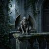 Indoor Table Ornaments Resin Gargoyle Statue, Medieval Gothic Sculpture, Artistic Horror Tabletop Figurines for Living Room Decorative Craft