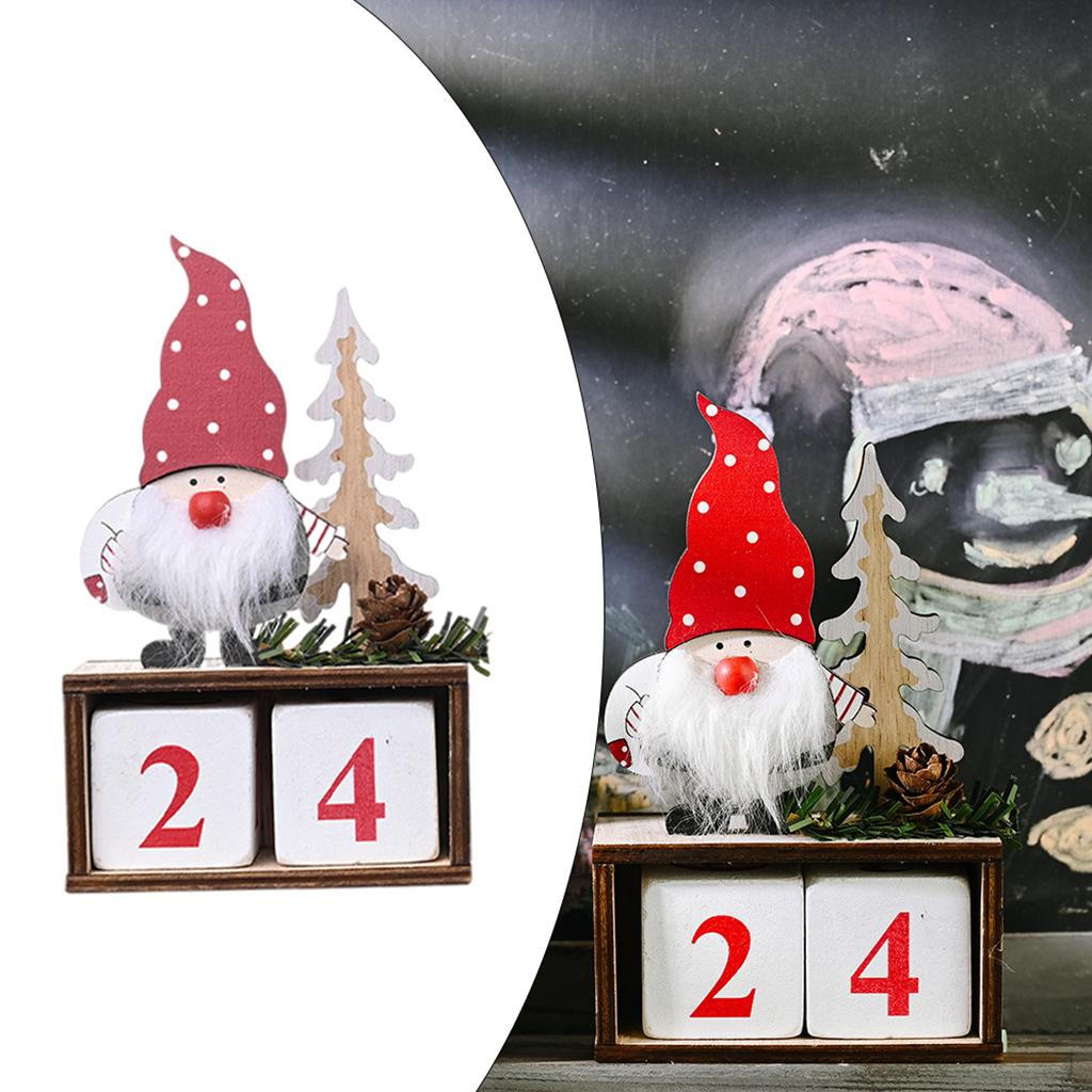 

Block to Christmas Calendar for Year Festival червоний