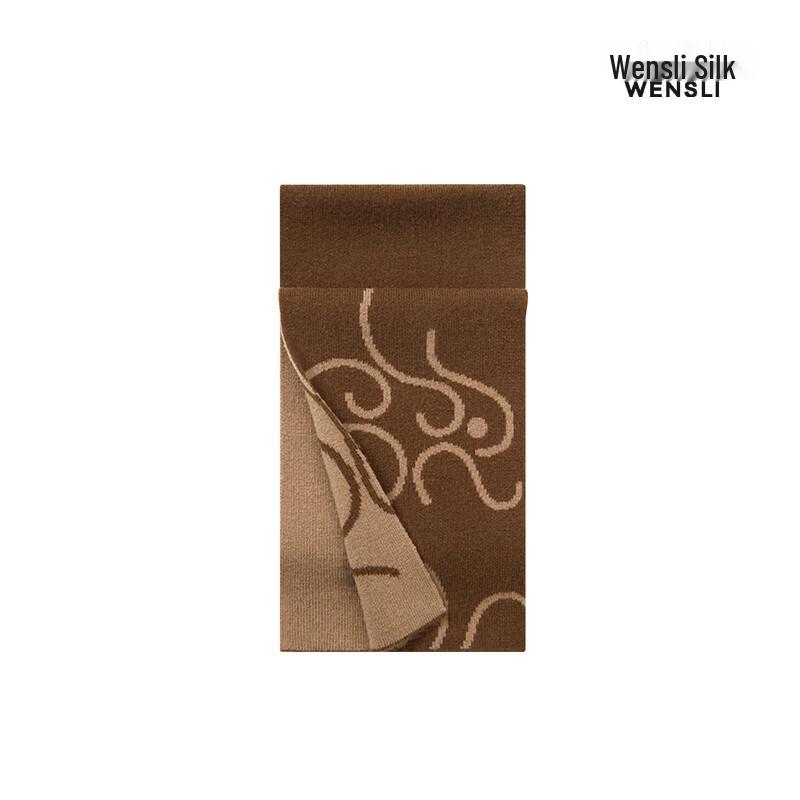 

WENSLI Women s Autumn/Winter Warm Wool Scarf - Dragon Pattern 160cm x 20cm