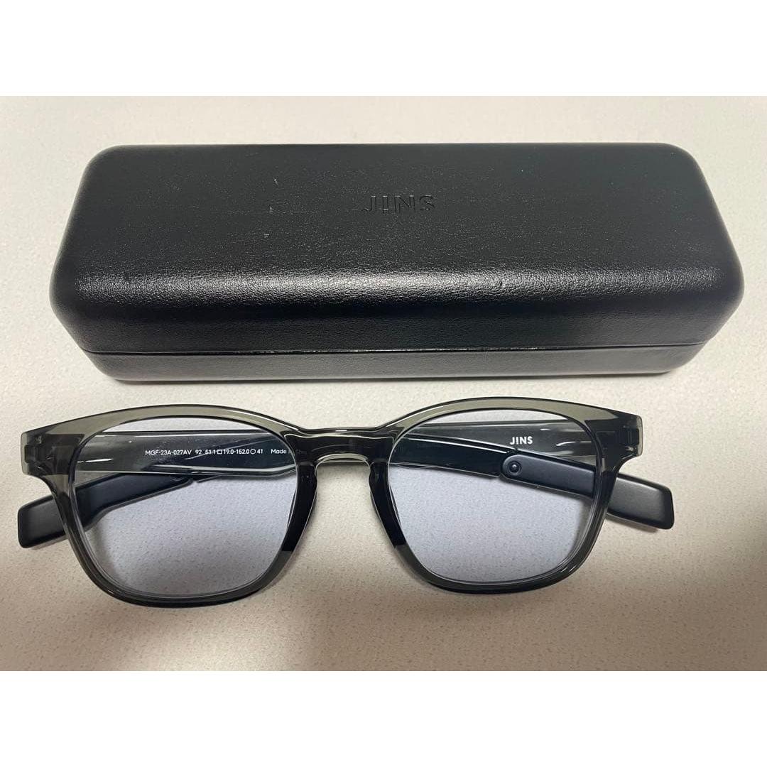 Used JINS glasses case sunglasses