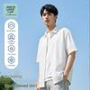 JEANSWEST LIFE Men's Short Sleeve Breathable Casual Shirt