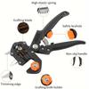 Garden Grafting Tools, Garden Pruning Tools, Grafting Knife, For Plant Branch Vine Fruit Tree Cutting, Pruner Tool Kits
