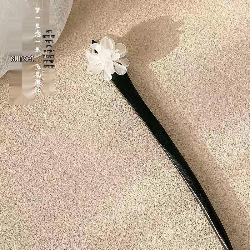 

Элегантная деревянная заколка для волос «Ландыш» - в традиционном китайском стиле для женщин, идеально подходит для изысканных причесок и нарядов ханьфу