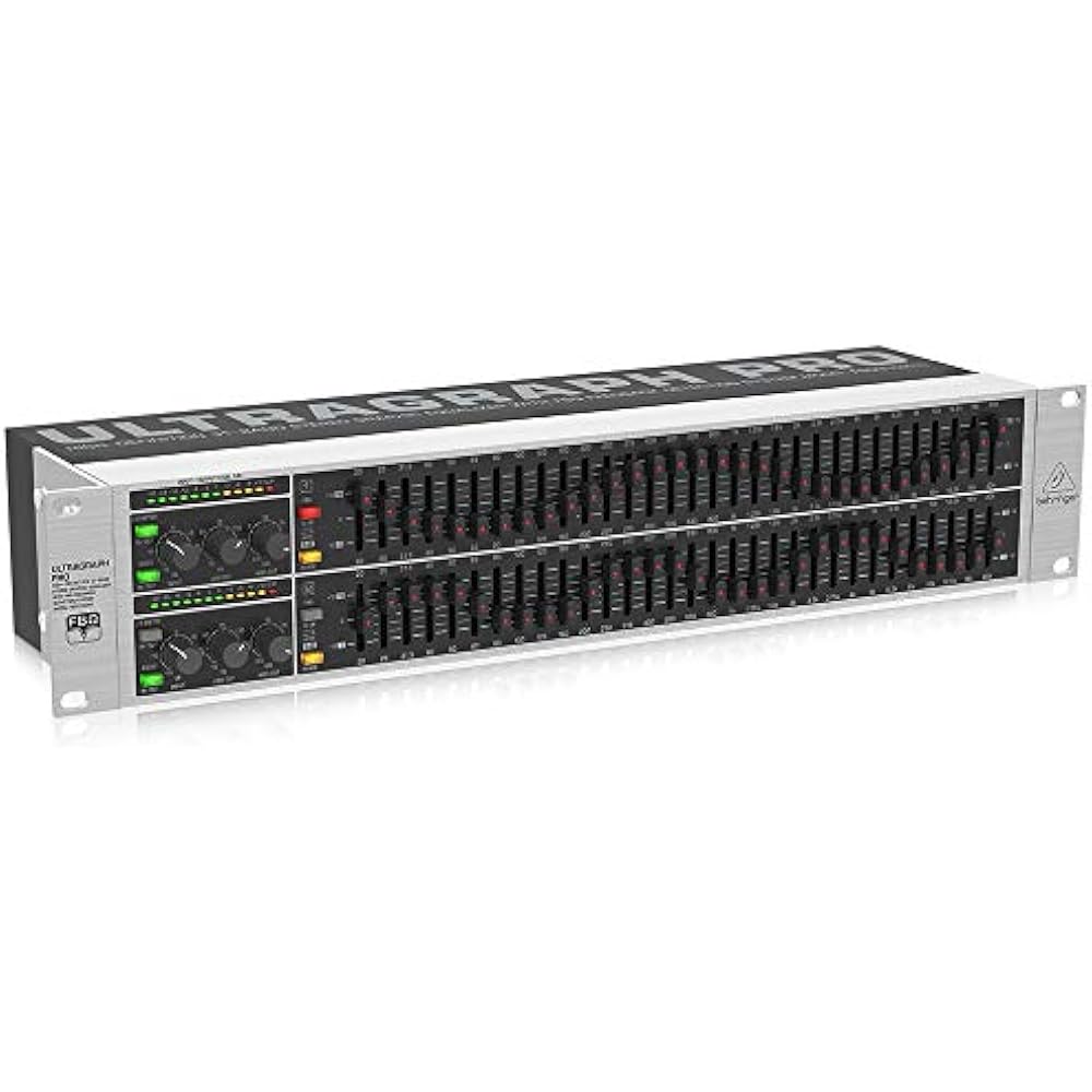 Bellinger Graphic Equalizer 31 Band Stereo Feedback Suppression ULTRAGRAPH PRO FBQ3102HD