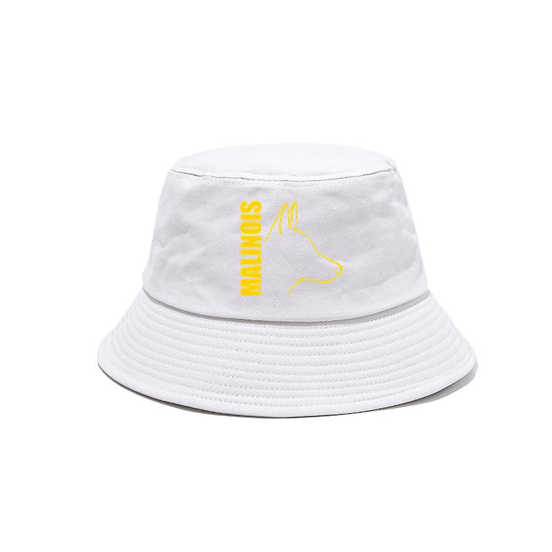 

Silly Dog Belgian Malinois Bucket Hats Fashion Cool K9 Dog Caps Summer Outdoor Sunscreen FisherUnisex Hat MZ-366 One Size