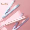 Mini Dual Purpose Curling Iron 2-In-1 Curling Wand Flat Iron Hair Straightener Curler Fast Heating Portable Travel Women Short Long Hair Styling
