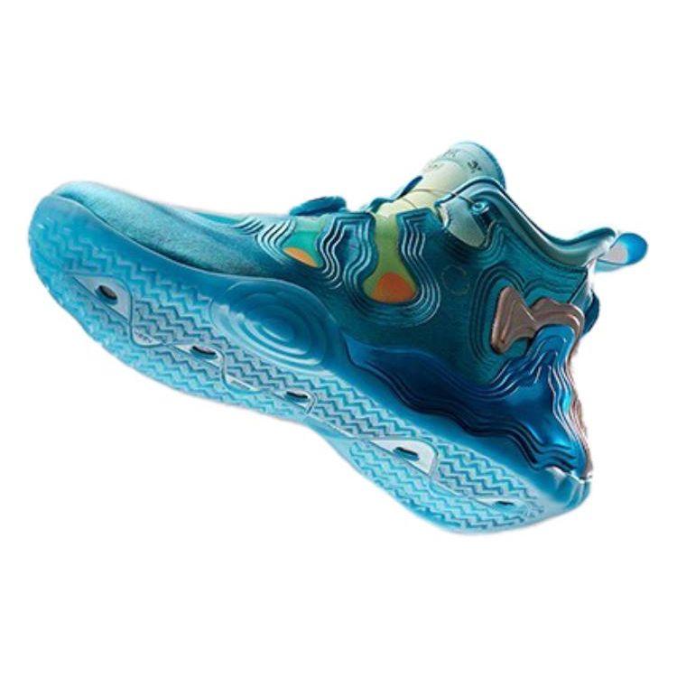 Anta Star Series Xingyue Liuli Guang Performance Shock Absorption Non-Slip Wear-Resistant Breathable Mid-Top Basketball Shoes 112041818A-18