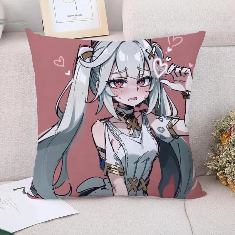 Fall Pillow Cover  Genshin Impact Cushions Home Decor Cushion Covers for Bed Pillows Decorative Pillowcases  Sofa Body