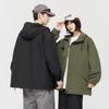 Japanese Spring and Autumn Jacket Couple Jacket Men's and Women's American Jacket Hooded Casual