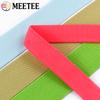 Meetee 2/4M 25-40mm Elastic Band Color Rubber Stretch Webbing Strap for Waistband Bra Backpack Sewing DIY Garment Accessories