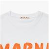 Marni Thje0294p1 UScS11 Low01 Paint Logo Print Women S Long Sleeve Tee