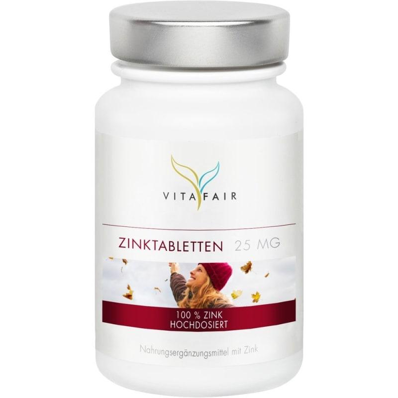 

Vitafair Zinc 25 mg, 365 tablets