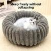 Haustiernest Gerade Kaninchen Plüsch Haustiermatte Rund Verdickt Katzennest Winter Großer Zwinger Haustierbedarf