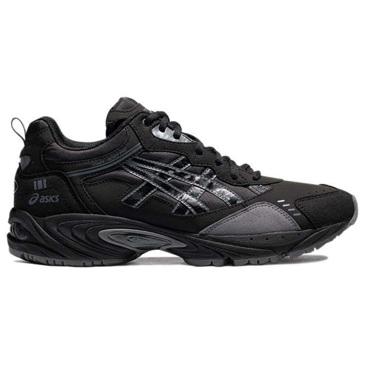 Asics Gel-100 Low Top Unisex Sneaker Black Gray 1203A171-001