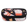 Pencil Pouch Smooth Zipper Roomy Interior 300D Polyester with Mesh Pocket Removable Divider and Pen Slots for Boys Girls