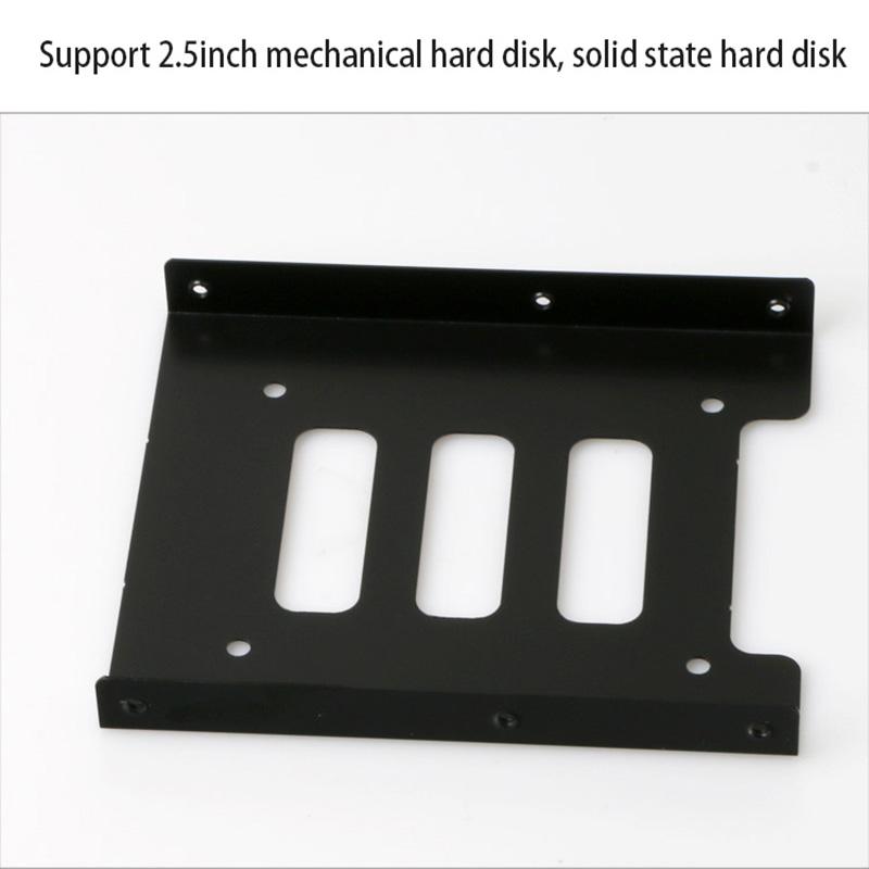 2.5 Inch SSD HDD To 3.5 Inch Metal Mounting Adapter Bracket Dock Hard Drive Holder For PC Hard Drive Enclosure