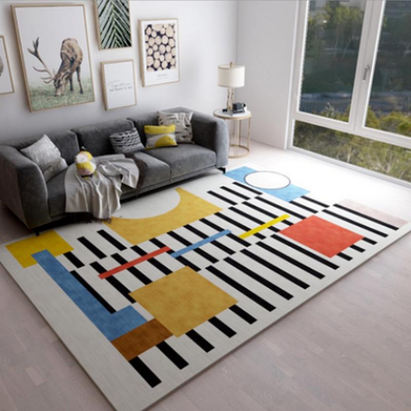 Bedroom Living Room Carpet Large Area Sofa Coffee Table Carpet Thickened Anti Slip Carpet