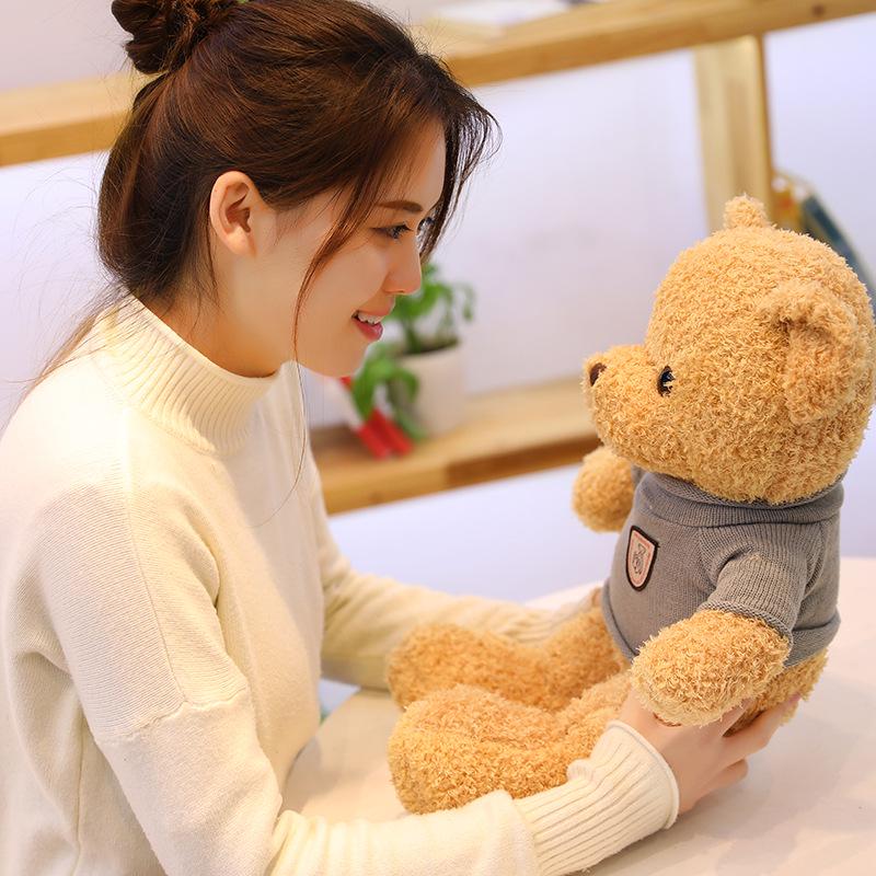 Pluszowy Miś Lalka Prezent na Urodziny, Jednoczęściowa Zabawka