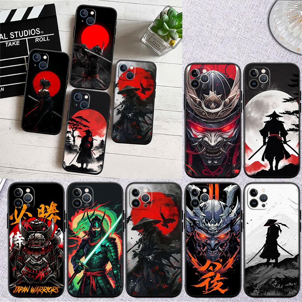 PP41 Japan Samurai Mask Soft Shell Phone Case for Xiaomi Xiaomi Poco M4 M5 M6 M7 X3 X6 X7 F8 Ultra Pro GT NFC