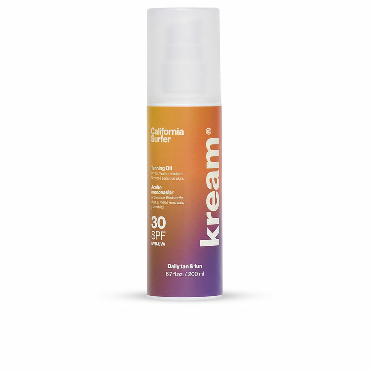 

Kream California Surf Tanning Oil Spf 30 200 ml