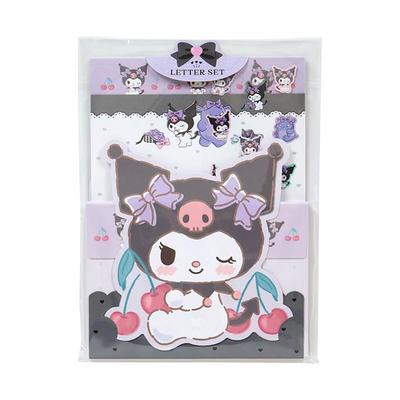Sanrio Kuromi Character Letter 16cm W X D X 22cm 493937 Set, Package Approx. 0.8cm H,