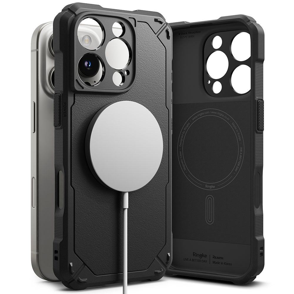 Ringke Rugged Gear Magnetic Magsafe Iphone 16 Pro Max Black