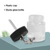 22cc Airbrush Cup Anti Corrosion Sturdy Glass Transparent Airbrush Storage Bottle for Nail Art