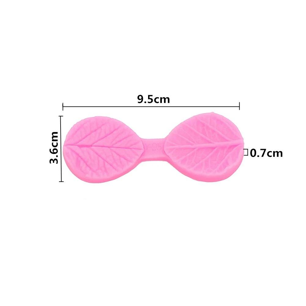 Liście Tłoczone Nadruki Mrożone Ciasta Formy Silikonowe Wyroby Czekoladowe Formy Ciasta Desery Formy Dekoracyjne Ciasto Gadżety Do Pieczenia