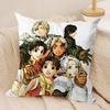 Anime G-Genso S-Suikoden Cushion Cover Soft Plush Double-Sided Printed Sofa Pillow Cushion Cover | Cozy All-Season Decor Gift