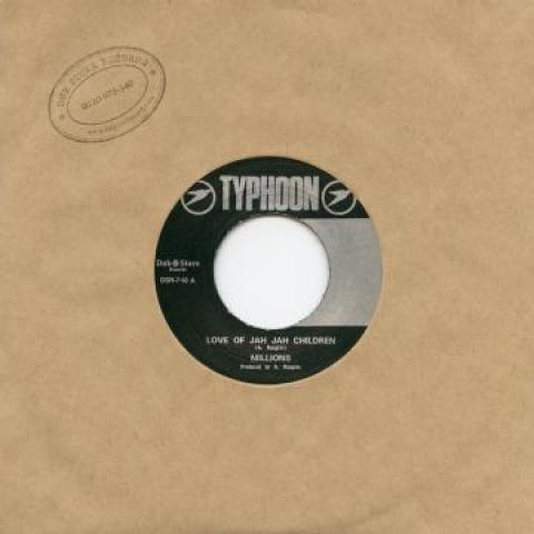 

7inch Record MILLIONS - Love Of Jah Jah Children / Love Of DSR710 Typhoon/Dub Sto 1973 Japan Reggae, Ska & Dub