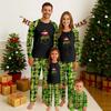 Christmas Day Prints Family Matching Long Sleeve Tops+Pants Set Family Matching Sets