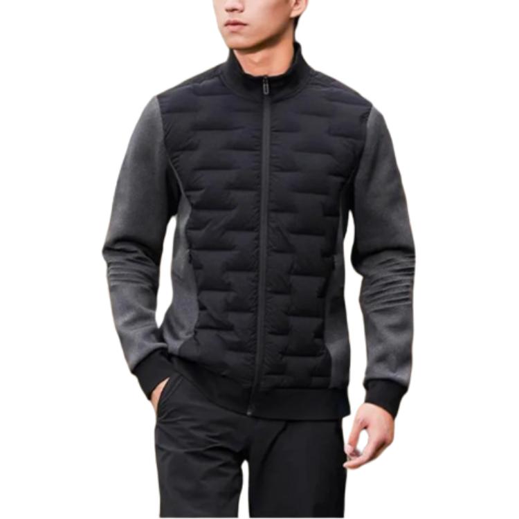 Li Ning Jackets Men's Black Stand Collar Moderate Other AYMT201-1