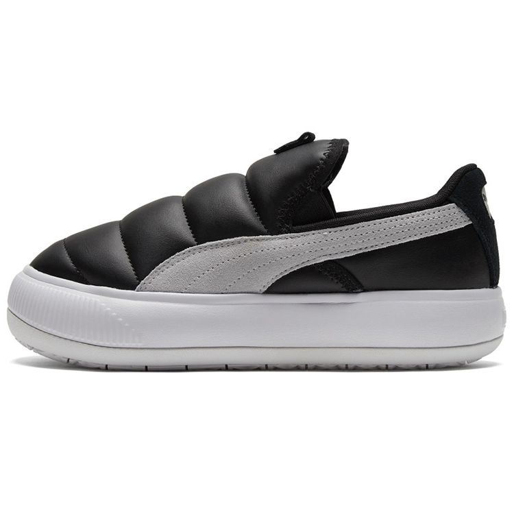 Puma Suede Mayu Slip-On Women s Black White Lifestyle Sneakers 383827-01 EU 37