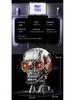 American 13089 Mechanical Skull Model, Compatible with Lego Bricks, Assembly Building Block Toy