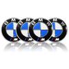 4pcs Car Wheel Center Hub Cap Badge Logo Sticker For BMW M Performance E84 E87 X5 E70 F25 E90 E91 F01 F02 E60 E61 F10 F15 F30 M3 HA4