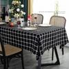 Checkered Table Cloth for Household Waterproof and Oil Resistant Dining Table Cloth Rectangular Durable and Easy To Maintain