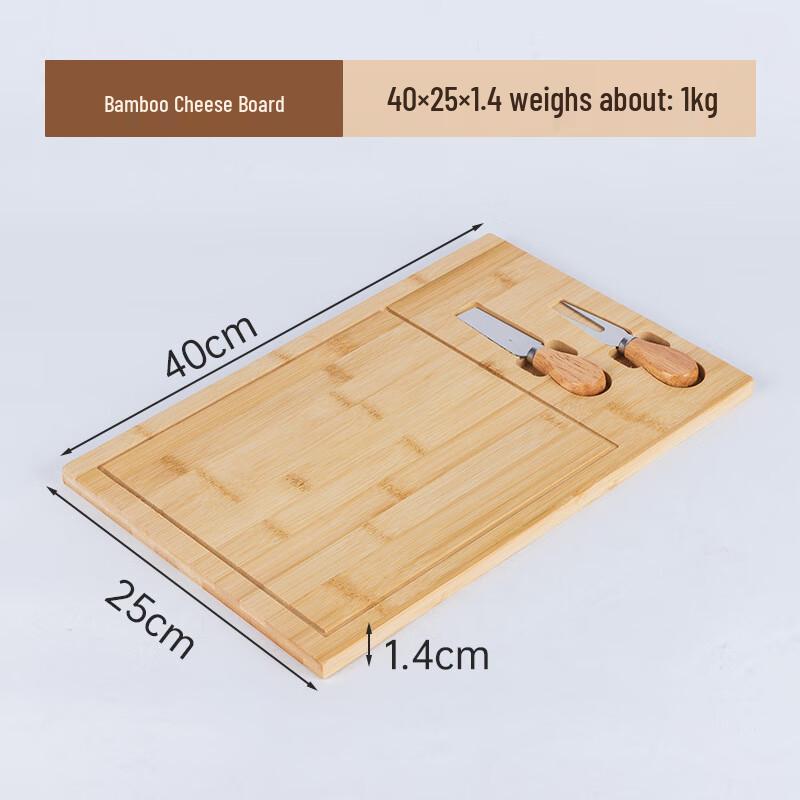 Xuanrun Bamboo Wood Cheese Board Set