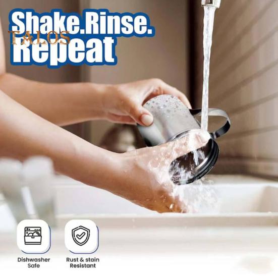 4Pcs BBQ Tool Set Stainless Steel Burger Press Grill Spatula Spice Dredge Shaker Pot Lid Cover Burger Smasher Kit for Cooking