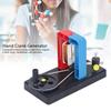 Fafeicy Hand Crank Generator DIY Educational Physics Teaching Model for Middle & High School Students