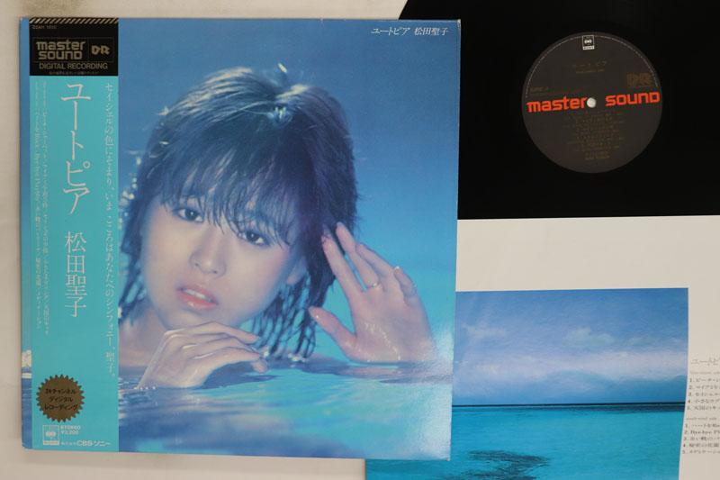 

LP Record SEIKO MATSUDA Utopia Master Sound 32AH1610 CBS SONY 1983 Japan Obi Japanese PopRock Used